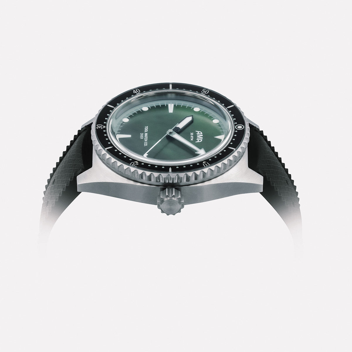 AMA Limited Edition case profile showing dive-watch proportions