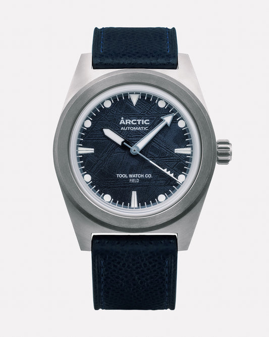 Arctic Signature Series dive watch with ice-blue dial by Tool Watch Co.