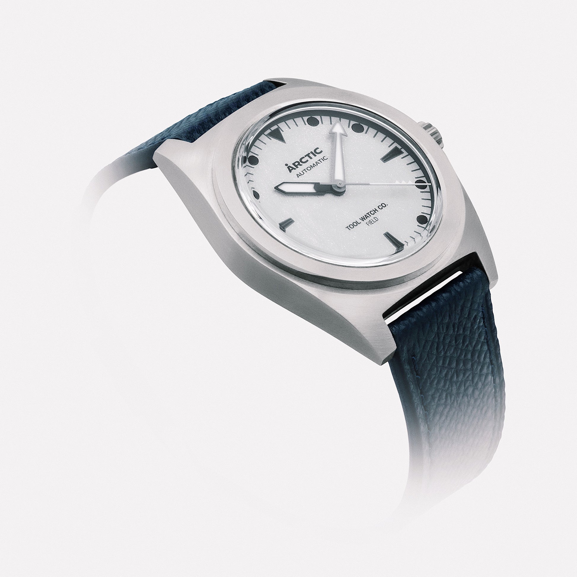 Arctic One of Ten three-quarter view on strap