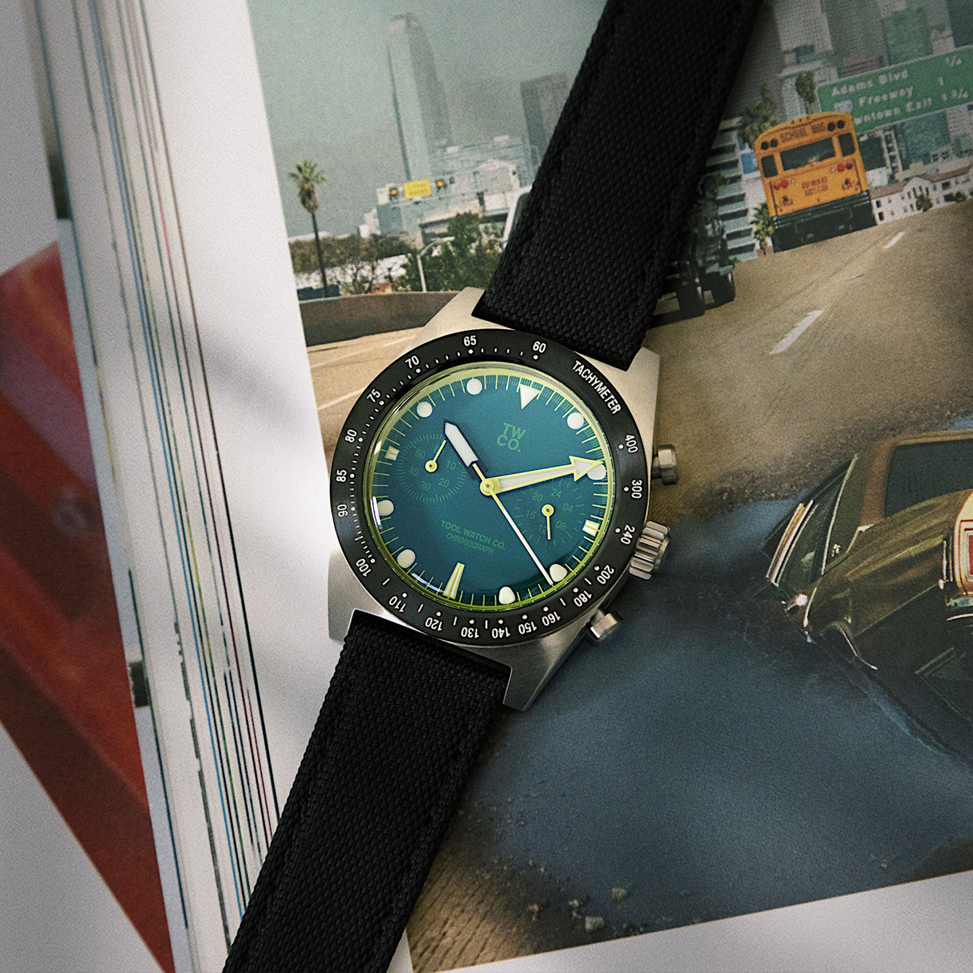 Chroma Chronograph Green — lifestyle-1