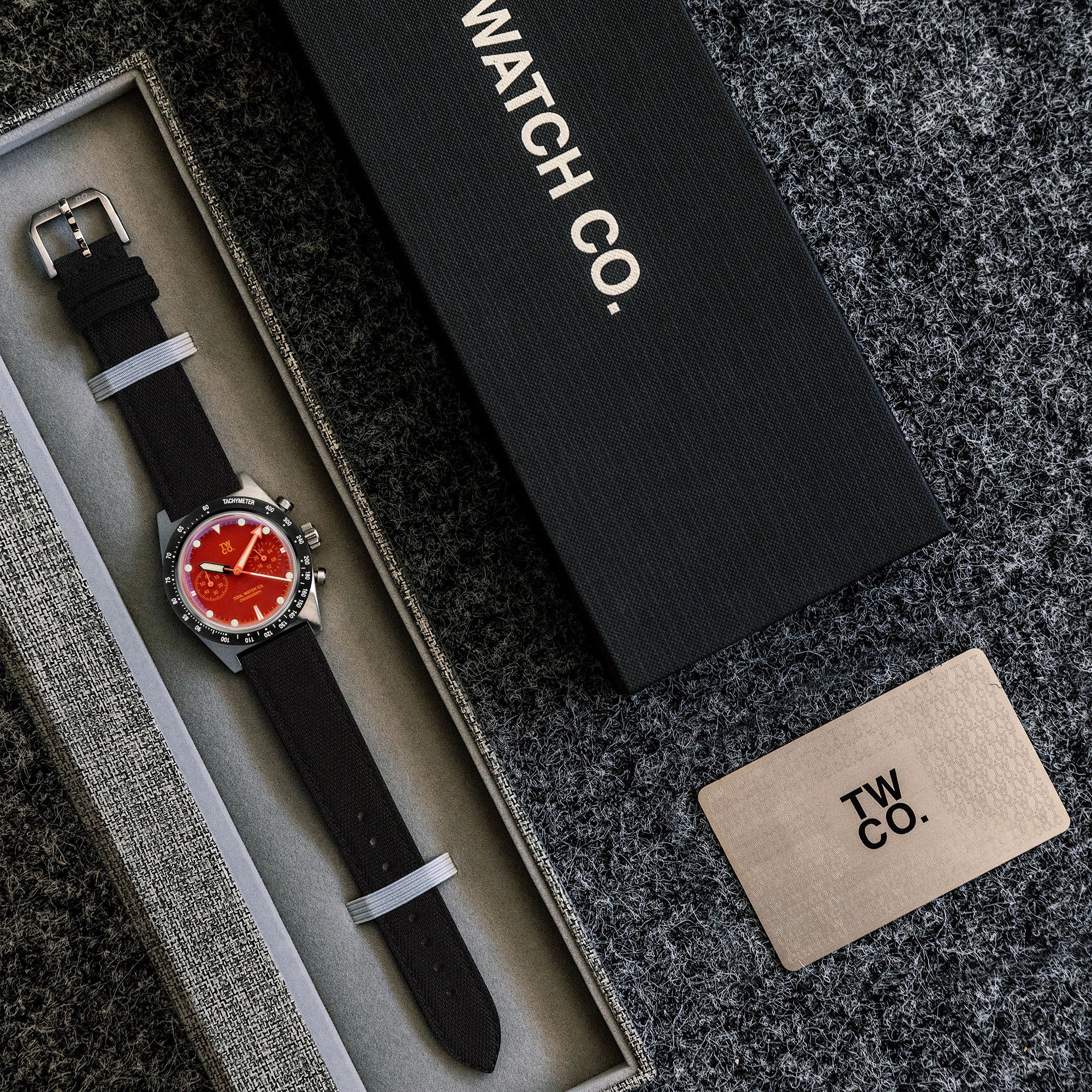 TWCO. Chroma Chronograph Orange | Utility Chronograph Watch – Tool