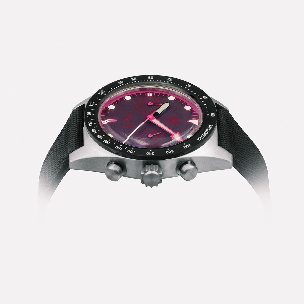 Chroma Chronograph Pink case profile