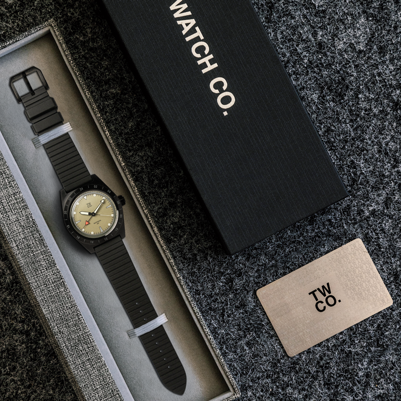 Goodman GMT Tactical presentation packaging by Tool Watch Co.