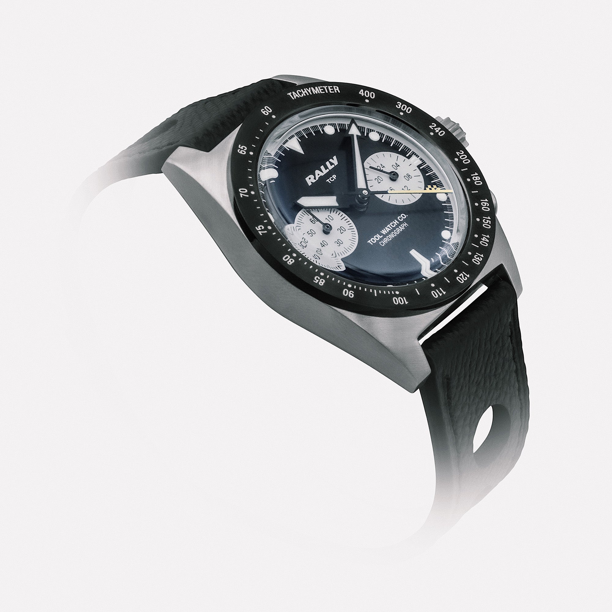 オボロティガウォック TWCO. Rally Yellow on Black | Limited Edition Chronograph – Tool